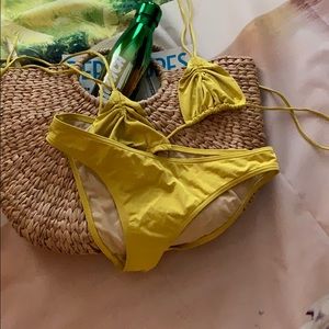 Victoria’s Secret itty bitty Yellow Bikini